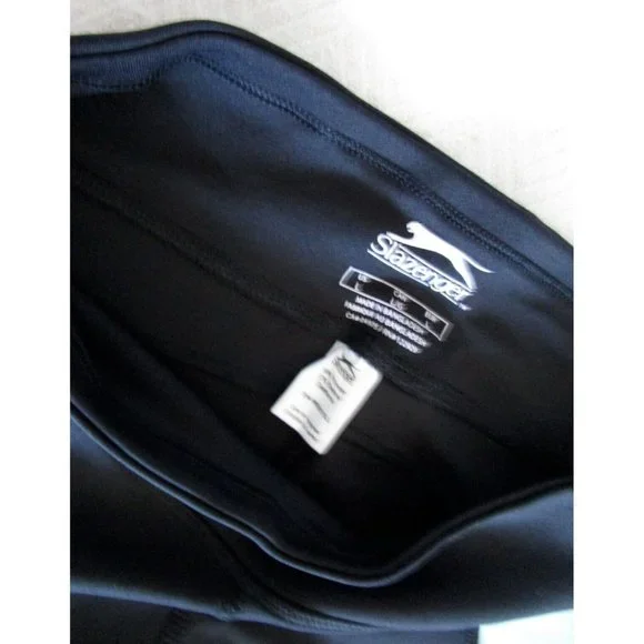 Slazenger Ladies' Sports Performance Short Leggings - NWT Light Blue - LARGE - Picture 7 of 12